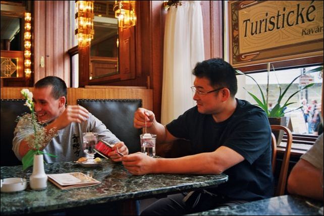 Praha's oldest cafeteria