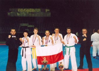 Polski zesp z trofeami